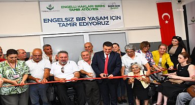 Torbalı Belediyesi, engelli araçları tamir atölyesi açtı