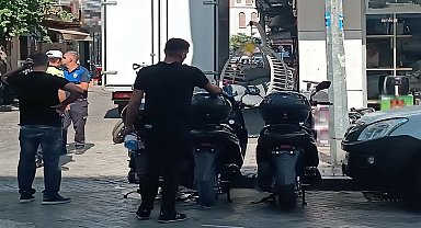 Turgutlu zabıtasından kaldırım işgali denetimi