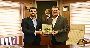 Tuzla Belediye Başkanı Bingöl'den Giresun Belediye Başkanı Köse'ye ziyaret