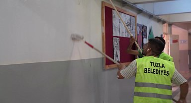 Tuzla Belediyesi'nden okullara tadilat
