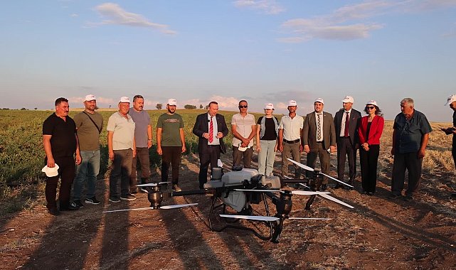 Uşak Belediyesi’nden çiftçiye destek: “Zirai Drone” projesi yaşama geçiriliyor