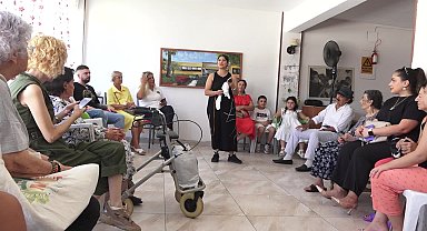 Yenişehir Belediyesi ekiplerinden İyilik ve Yardım Vakfı sakinlerine ziyaret