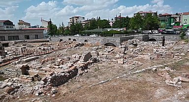 Yozgat’taki 2 bin yıllık tarihi Roma hamamı sıcak suya yeniden kavuştu