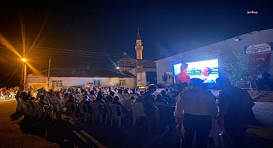 Yunusemre'de 'Açıkhava Sinema Akşamları' başladı