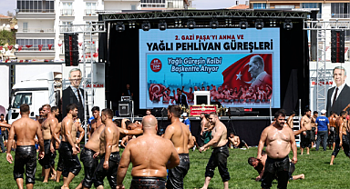2'inci Gazi Paşa'yı Anma ve Yağlı Pehlivan Güreşleri'nde 60 başpehlivan ve 700 pehlivan mücadele etti