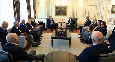 Ekrem İmamoğlu, 19 Eylül Gaziler Günü'nde gazileri ağırladı