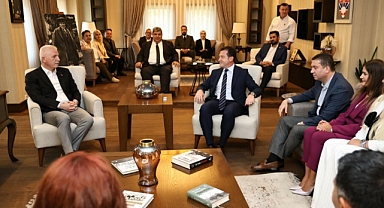 İstanbul Valisi Gül'den, Silivri Belediye Başkanı Balcıoğlu'na ziyaret