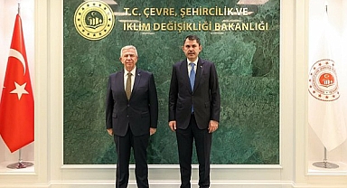 Mansur Yavaş, Murat Kurum'u ziyaret etti