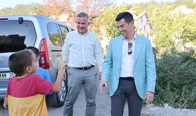 Marmaris Belediye Başkanı Ünlü'den Camiavlu Mahallesi'nde inceleme