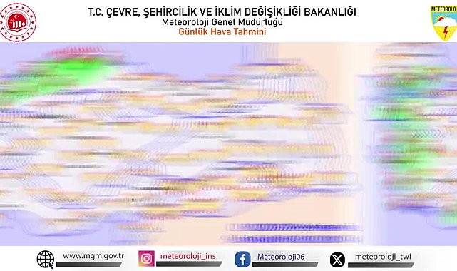 Meteoroloji'den sağanak yağış uyarısı