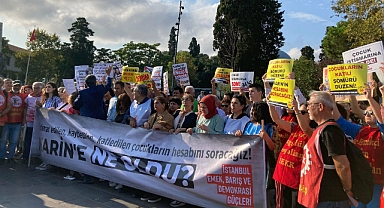 Narin için Beşiktaş'ta eylem: 