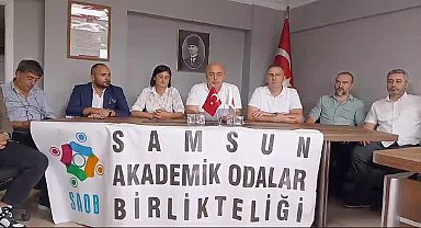 Samsun Akademik Odalar Birlikteliği'nden 'Hayvanları Koruma Kanunu'na tepki: 