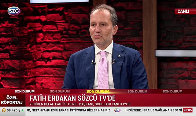YRP Lideri Erbakan, Gülpınar'ın istifasına ilişkin konuştu: