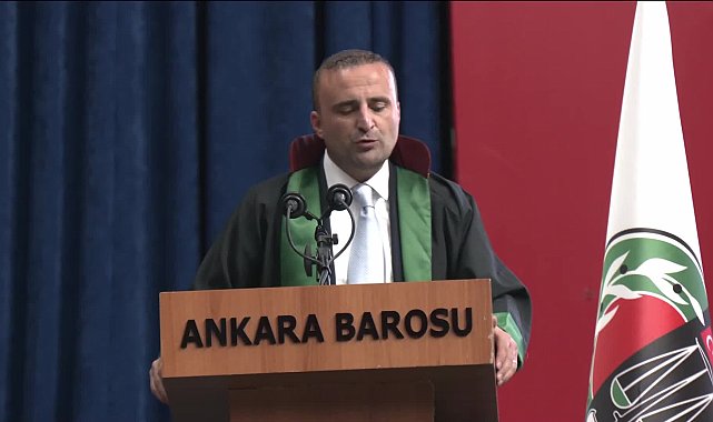 Ankara Barosu Genel Kurulu’nda konuşan Başkan Köroğlu: