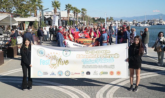 Balıkesir Güre’de, FestOlive Zeytinyağı Tadım Festivali heyecanı