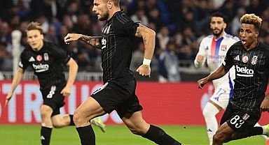 Beşiktaş, Lyon'u 1-0 mağlup etti