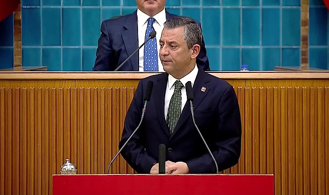 CHP grup toplantısı... Özgür Özel: