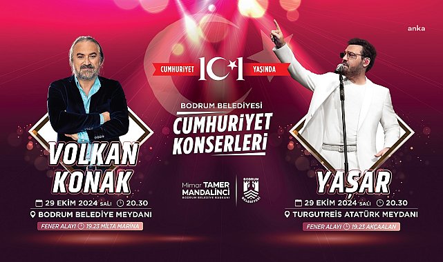 Cumhuriyet Bayramı, Bodrum'da etkinliklerle kutlanacak