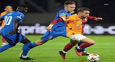 Galatasaray deplasmanda Rigas Skola ile 2-2 berabere kaldı