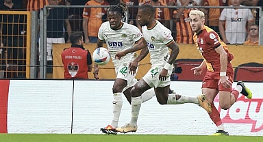  Galatasaray sahasında Corendon Alanyaspor'u 1-0 mağlup etti