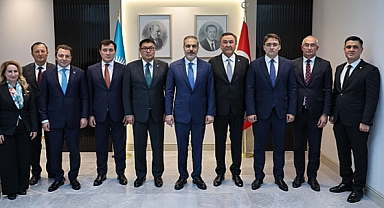 Hakan Fidan, Türk Devletleri Teşkilatı'na üye ülkelerin Dışişleri Bakan Yardımcıları ile bir araya geldi