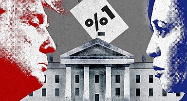 Harris ve Trump arasındaki oy farkı yüzde 1'e düştü