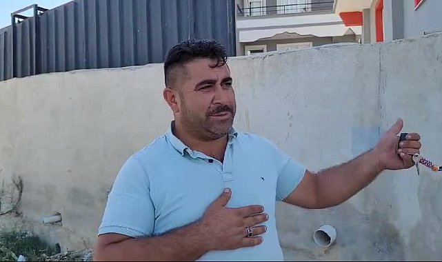 Hatay'da rezerv alanda yer almayan mahallede evlerin yıkılmak istenmesine mülk sahipleri tepki gösterdi