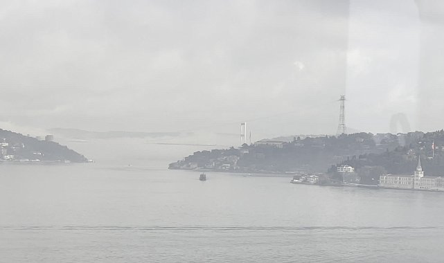 İstanbul’da sis nedeniyle bazı vapur seferleri iptal edildi