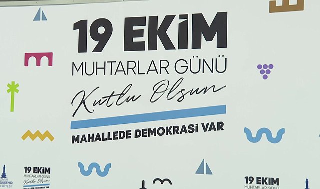 İzmir Büyükşehir Belediye Başkanı Tugay, muhtarlarla buluştu: “Sizlerle güzel İzmir’imiz için çalışıyoruz”