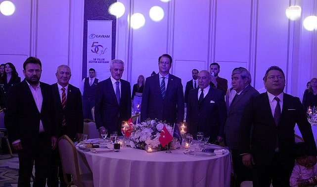 Kavram Eğitim Kurumları 50. yılını kutladı