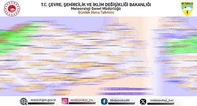 Meteoroloji, 7 il için yağış uyarısında bulundu