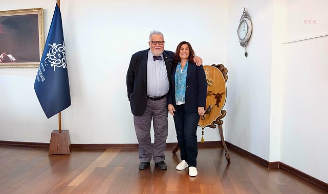Prof. Dr. Celal Şengör'den Aydın Büyükşehir Belediye Başkanı Çerçioğlu’na ziyaret
