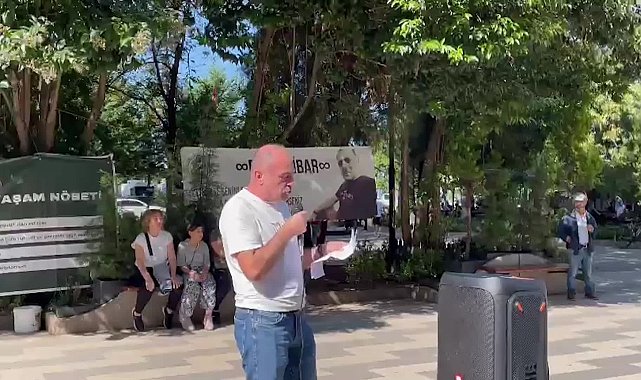 Reşit Kibar için başlatılan 'yaşam nöbeti' Hopa'da devam ediyor