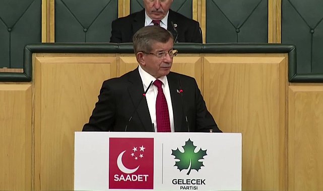 Saadet-Gelecek Partisi grup toplantısı... Ahmet Davutoğlu: Kürt sorunu noktasında adım atmak istiyorsanız bir eylem planı içinde bunu açıklayın