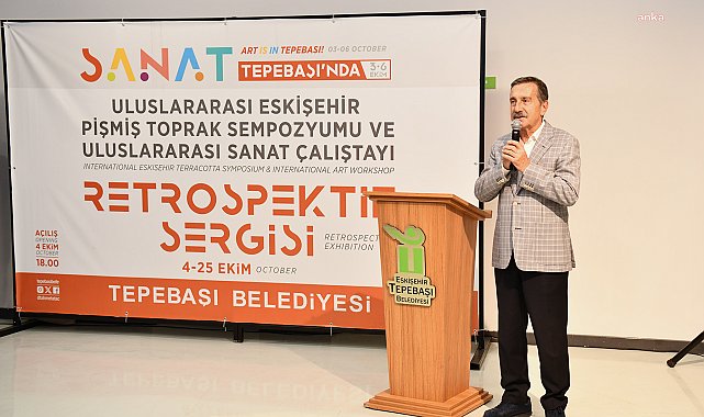Uluslararası Pişmiş Toprak Sempozyumu ve Uluslararası Sanat Çalıştayı Retrospektif Sergisi, Tepebaşı’nda