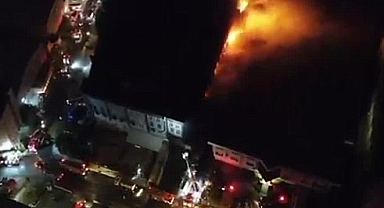 Beylikdüzü'ndeki fabrika yangınını 32 saat sonra söndürüldü