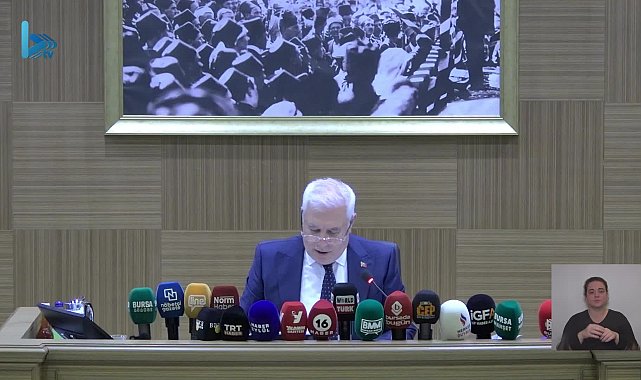 Bursa Büyükşehir Belediye Başkanı Bozbey: