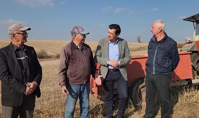 Edirne’de üreticiler buğdayın kuraklık sigortası kapsamına alınmasını istiyor