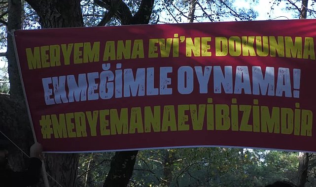 Efes Selçuk’ta ‘Meryem Ana’ nöbeti… Efes Selçuk Belediye Başkanı Sengel: