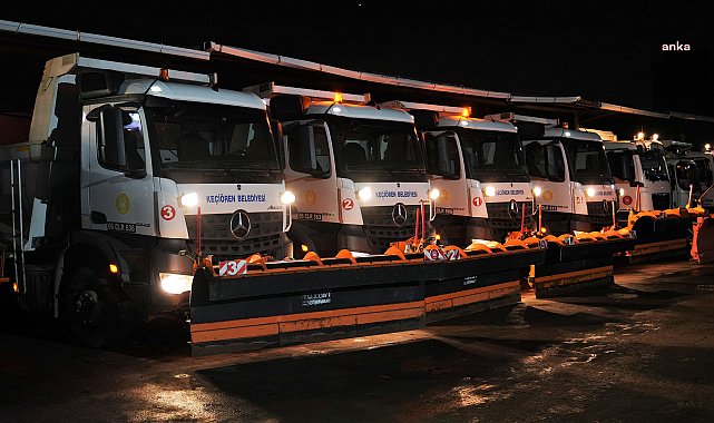 Keçiören Belediyesi, kuvvetli yağış ihtimaline karşı teyakkuzda