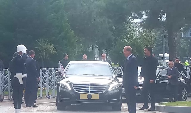 KKTC Cumhurbaşkanı Ersin Tatar Samsun’da... Tatar:
