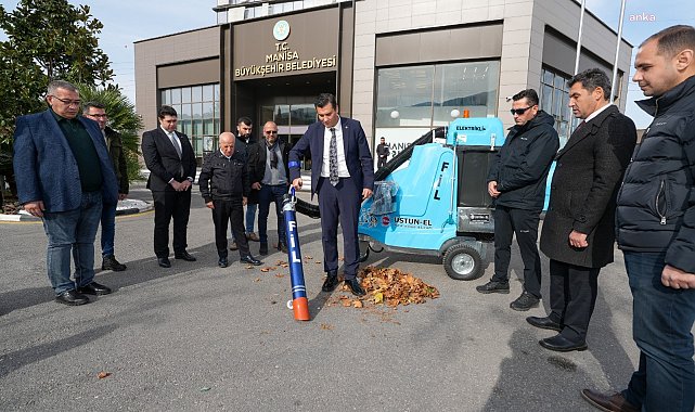 Manisa’nın temizliğini 'Fil' süpürgesi yapacak
