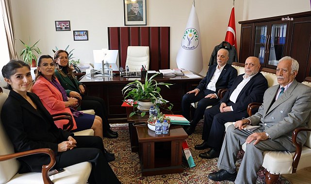 Türk-İş, Hak-İş, DİSK genel başkanları