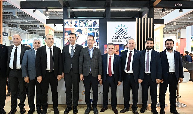 Adıyaman Belediyesi, İzmir Uluslararası Turizm Ticaret Fuarı ve Kongresi'ne katıldı