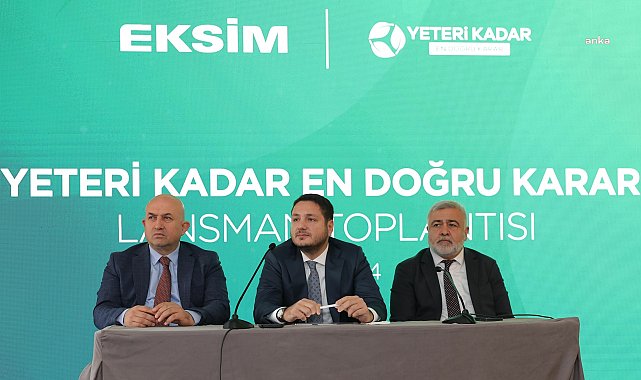 Eksim Holding, “Yeteri Kadar En Doğru Karar” kampanyasını tanıttı