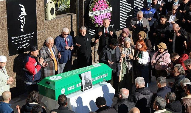 Hayatını kaybeden Karadeniz Ereğli Belediye personeli Karabulut için tören düzenlendi