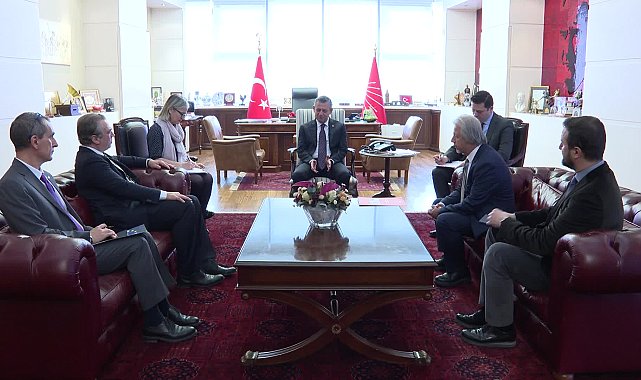 Özgür Özel, Büyükelçi Ossowski ile görüştü