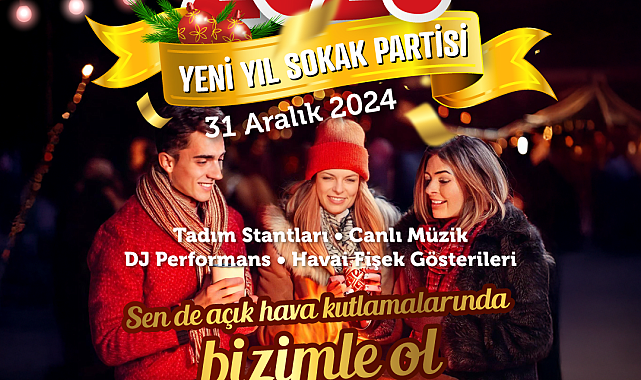 Şehitkamil Belediyesi’nden yeni yıla özel sokak partisi
