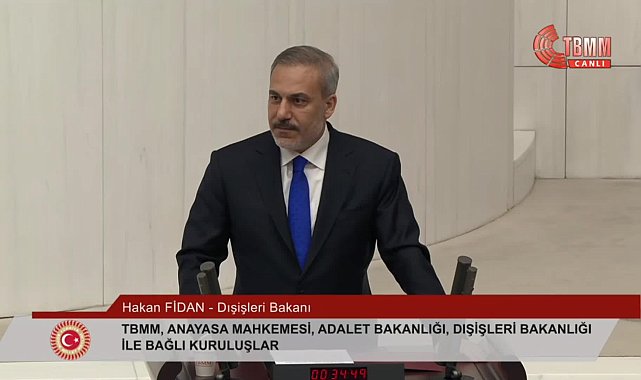 TBMM Genel Kurulu... Hakan Fidan,