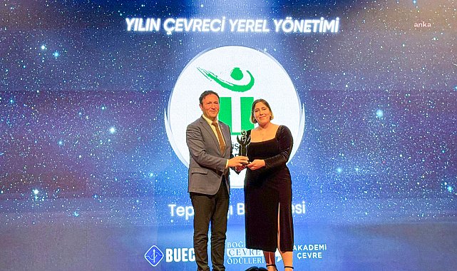 Tepebaşı Belediyesi, “Yılın Çevreci Yerel Yönetimi” ödülünü aldı